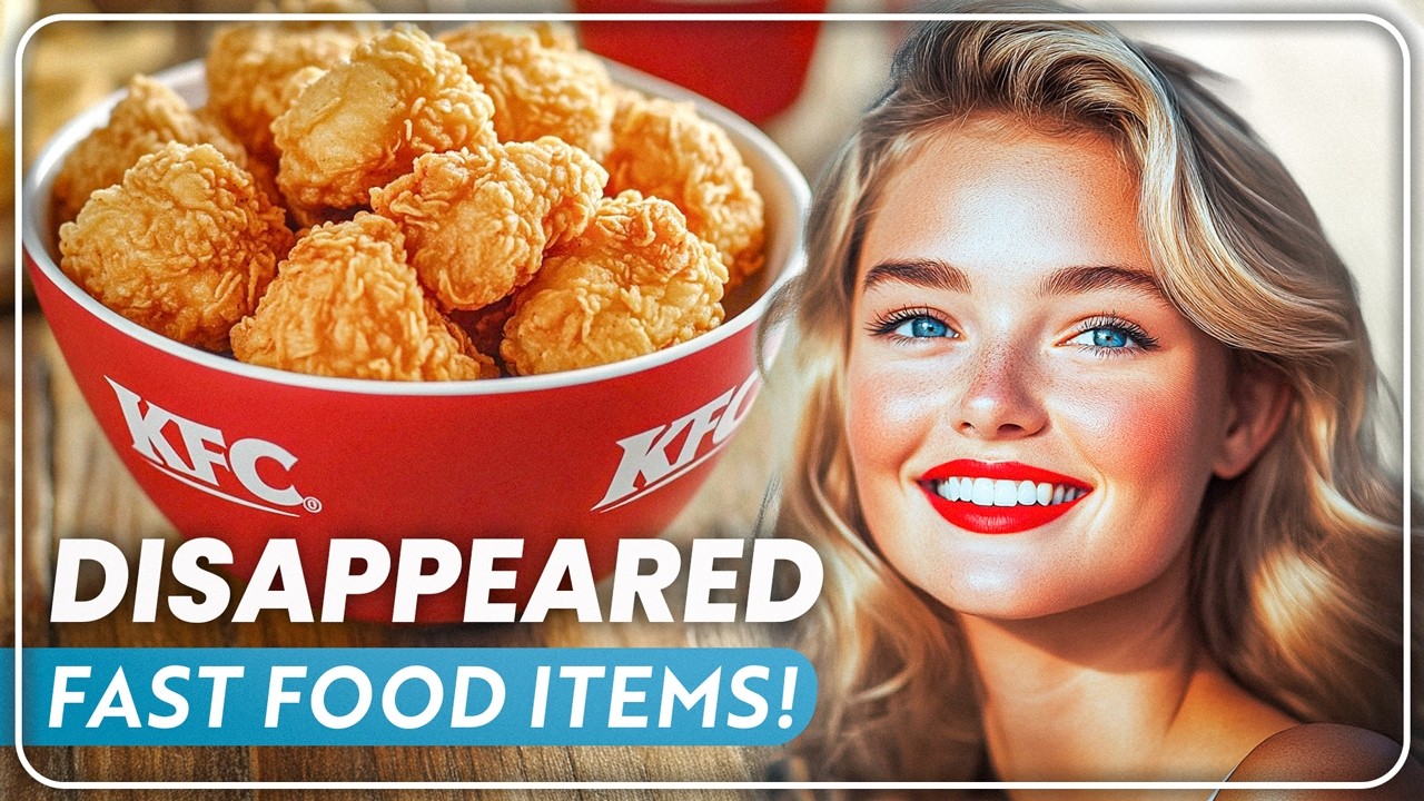 20 Fast Food Menu Items That FADED Into History!