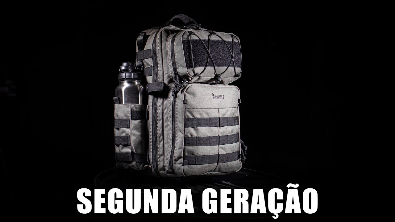 Mochila Wolf Attack M4 Segunda Gera&ccedil;&atilde;o - A Melhor Mochila Militar de Ataque do Brasil