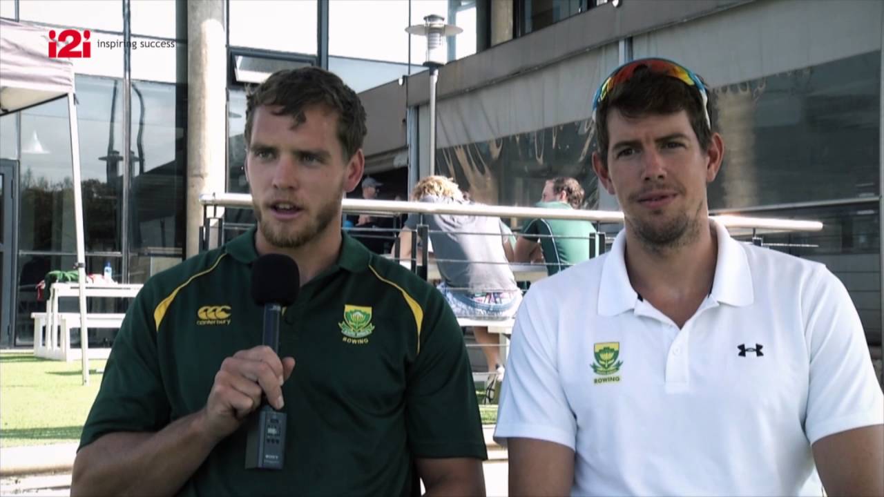 Lawrence Brittain and Shaun Keeling Silver medalists - Rowing