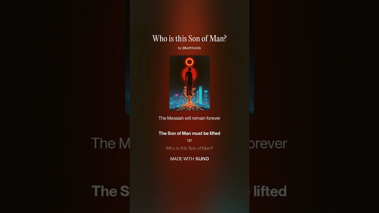 Who is this Son of Man?