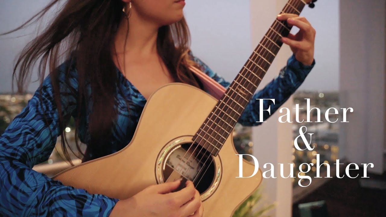 Julia Lange plays Father & Daughter, Fingerstyle Guitar