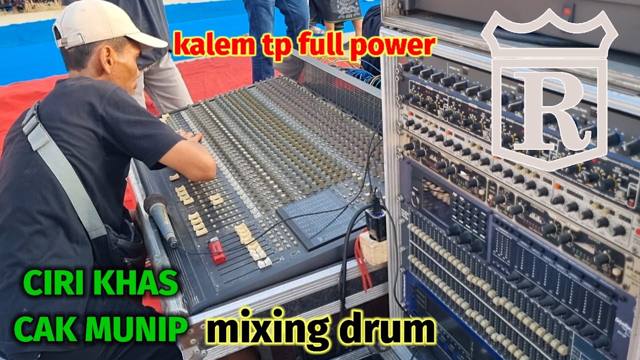 DIAM & EKSEKUSI, CIRI KHAS YG MELEKAT PADA CAK MUNIP RAMAYANA SAAT MIXING