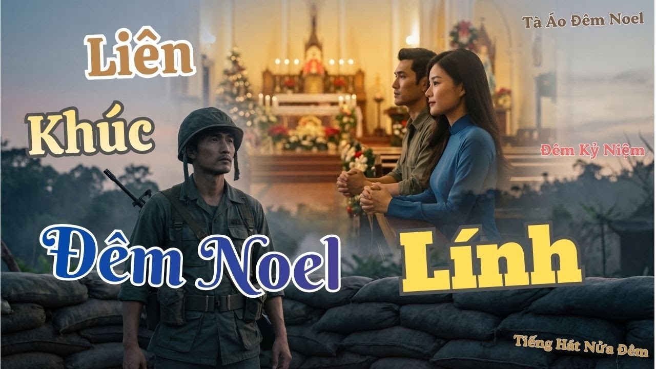 Liên Khúc Đêm Noel Lính | Tà Áo Đêm Noel | Tiếng Hát Nửa Đêm | Đêm Kỷ Niệm | Music Video