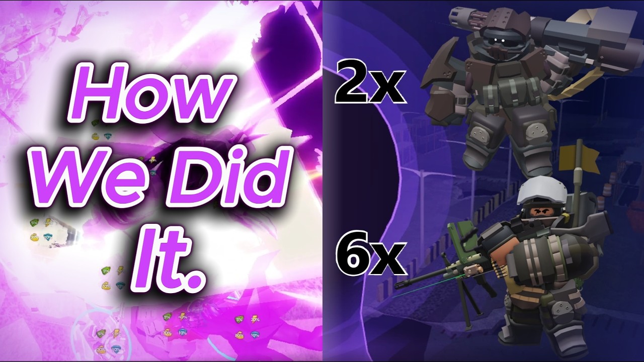 How We Beat Hidden Wave with 8 Juggernauts on Dead Ahead | TDS Tower Defense Simulator