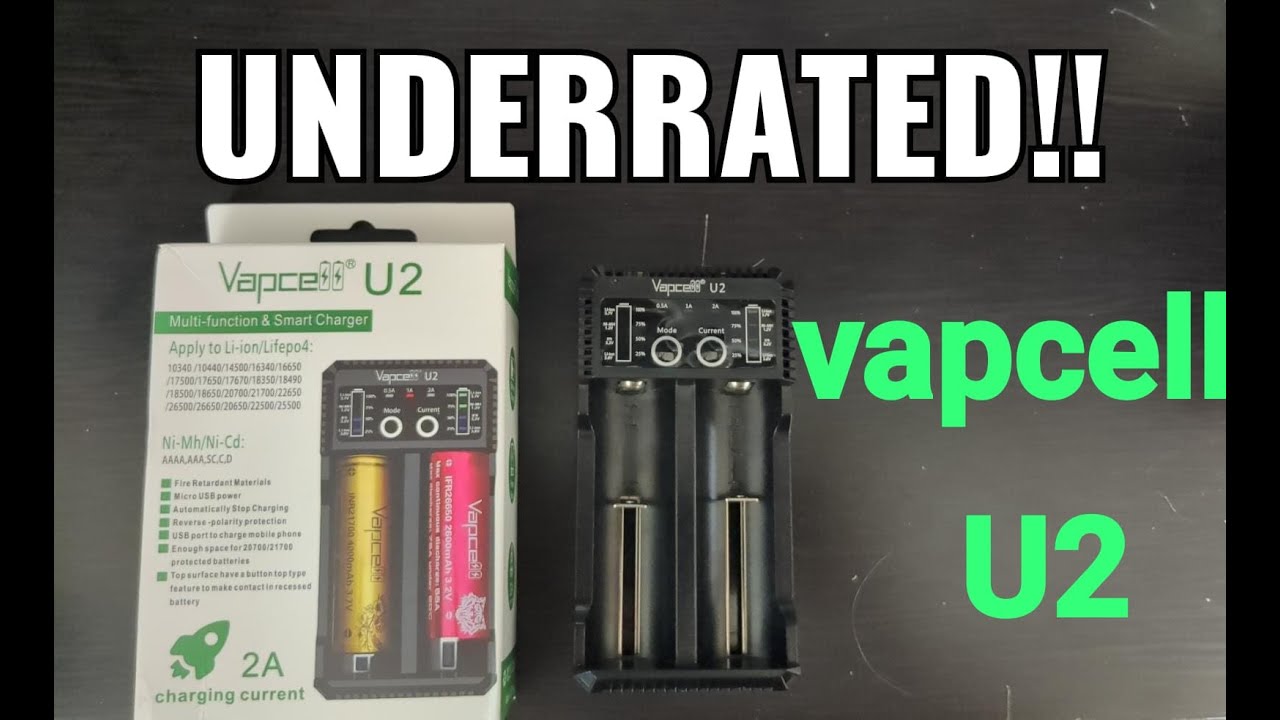 Самое недооцененное УНИВЕРСАЛЬНОЕ зарядное устройство - VapCell U2!