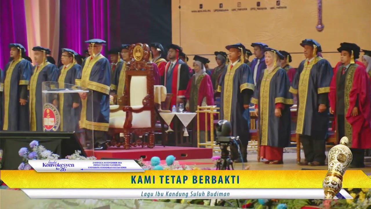 Istiadat Konvokesyen ke-26 UPSI, Sesi 5 (2024)