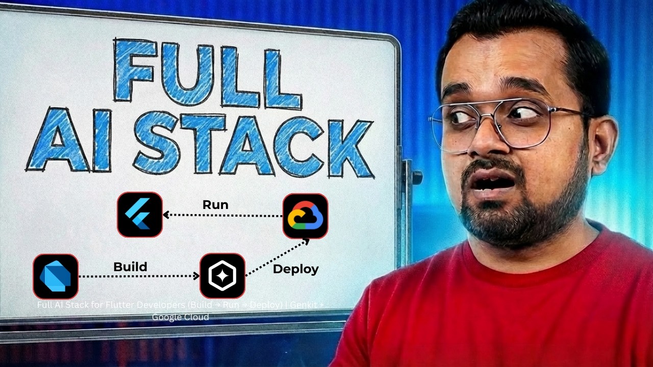 Ai Full-Stack для Flutter-разработчиков (сборка &rarr; запуск &rarr; развертывание) | Genkit Ai + Google Cl...