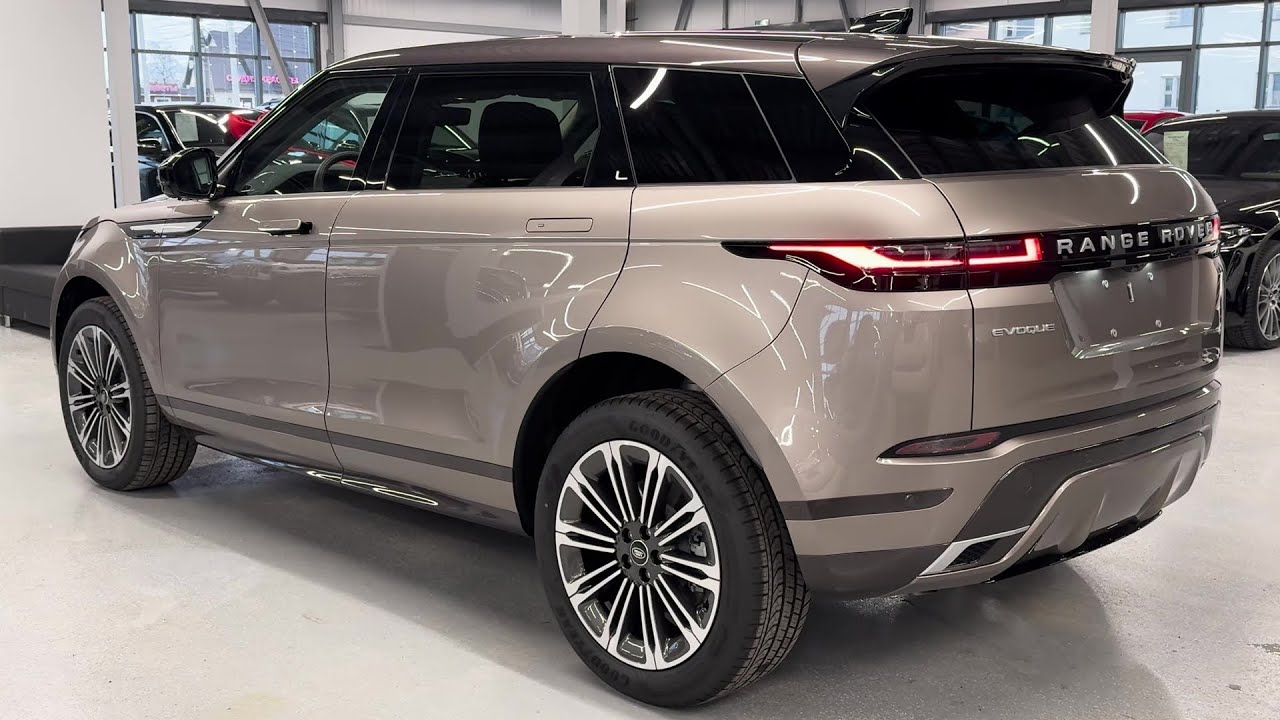 Range Rover Evoque 2025 — детали экстерьера и интерьера