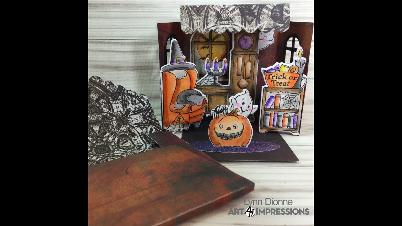 Art Impressions Matchbook Halloween