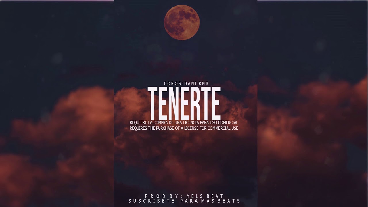 (CON COROS) Tenerte - Instrumental Base De Rap Desamor Triste (USO LIBRE) | Dani RnB x Yels Beat
