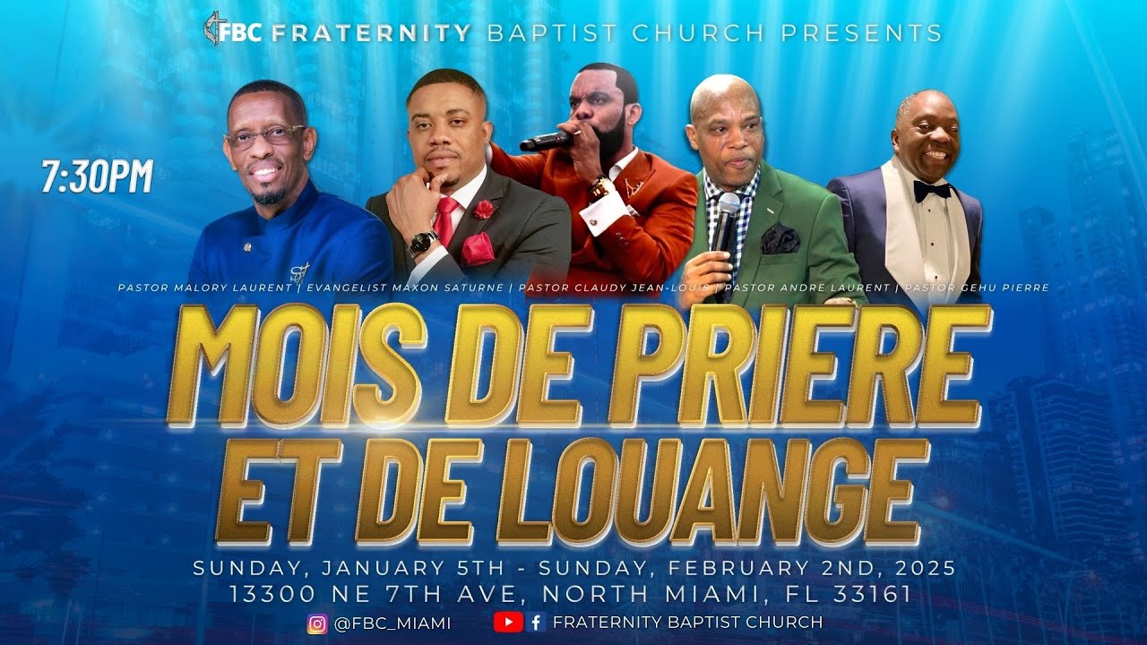 PASTOR MALORY LAURENT | 01/19/2025