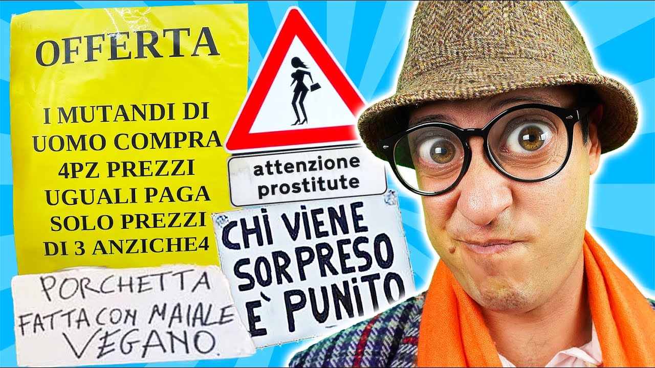 I CARTELLI più DIVERTENTI di sempre  *parte 56*