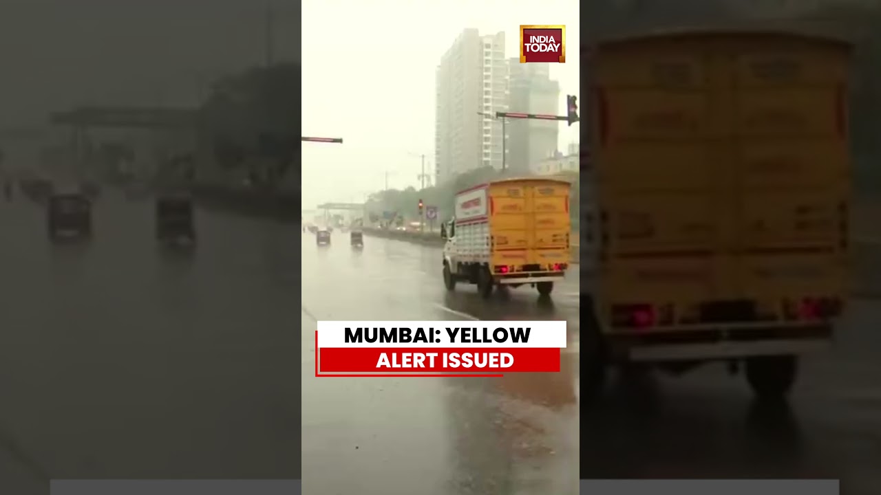 Monsoon 2026 Reaches Mumbai, IMD Issues Yellow Alert For Thunderstorms #mumbai #rain #monsoon