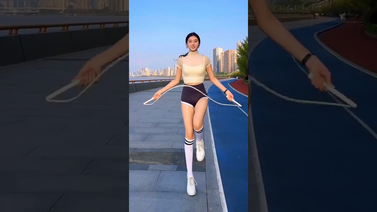 Youth loves sports Have a nice weekend #Fanghua #JumpingRope #LossFat #shorts