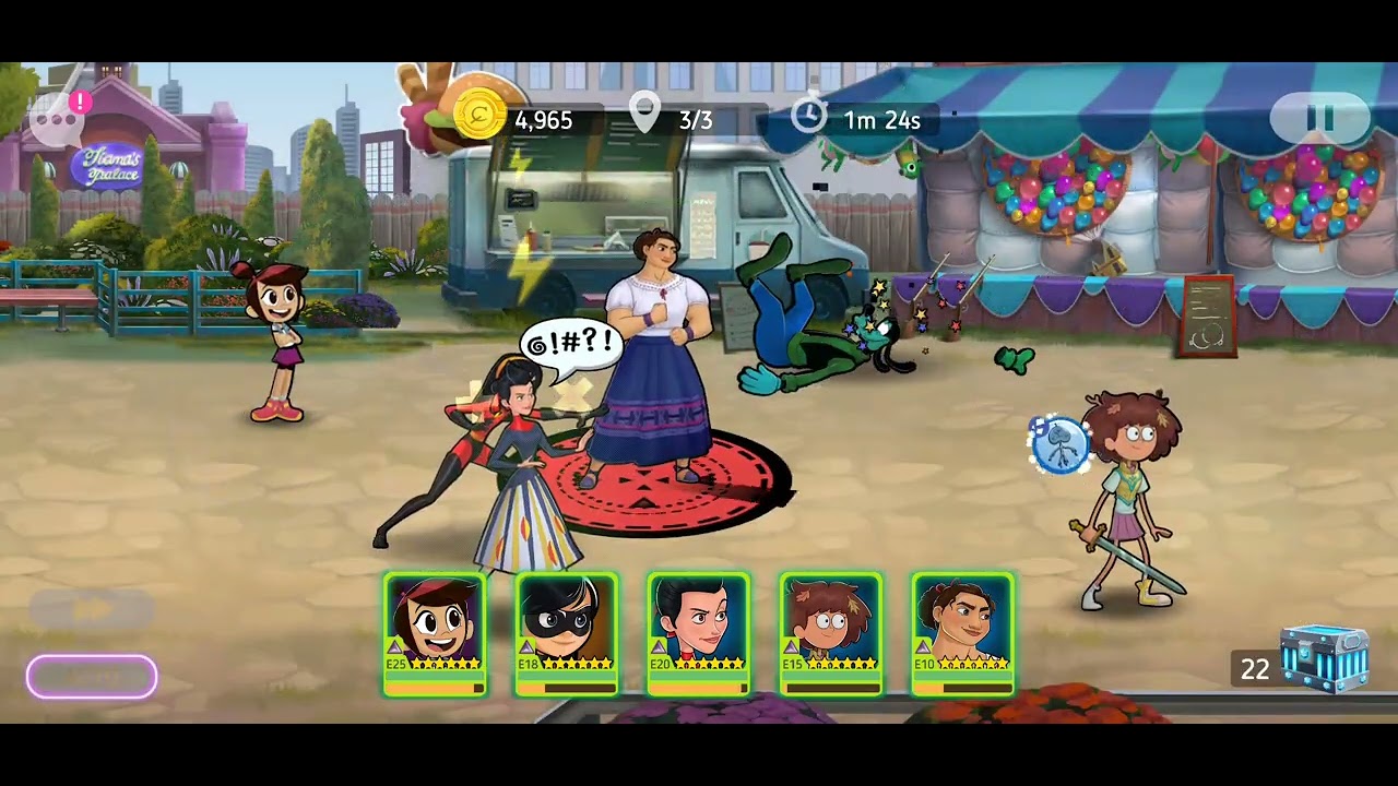 Disney Heroes Battle Mode Spinning and Singing (P1)