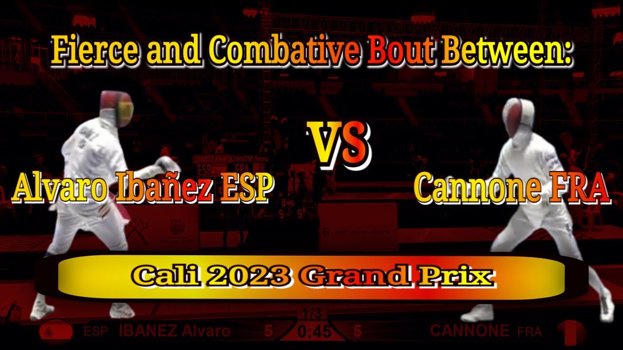 Alvaro Ibañez ESP vs Cannonne FRA Cali 2023 Grand Prix