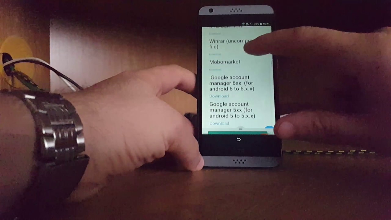 💸Bypass FRP Lock google account  All HTC Desire 530