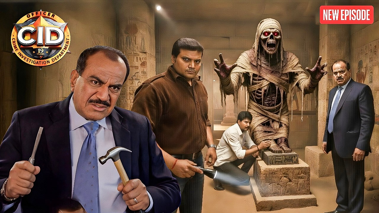 Acp और Daya को ज़मीन के नीचे मिली मम्मी की मूर्ति ! || CID | Latest  Episode ||