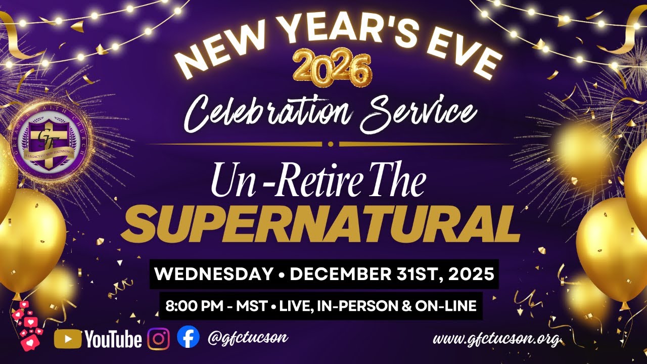 Un-Retire The Supernatural - NYE 2025  - Ft Apostle Jamie Benjamin