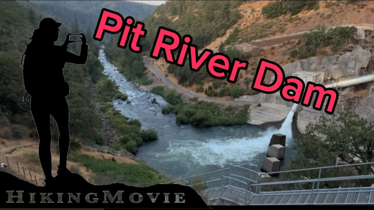 Hiking Into Burney Past Pit River Dam PCT SOBO Aug 28 CA
