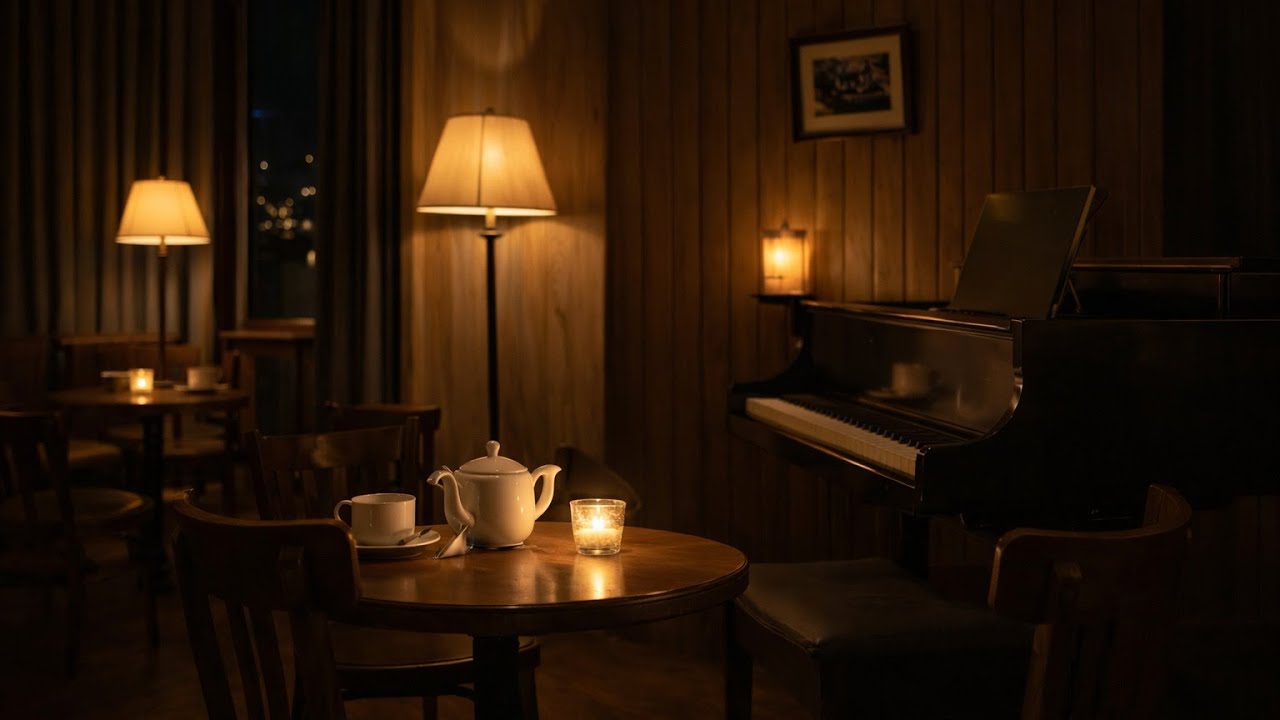 After the PIANO 🌙Quiet Piano Jazz for a Calm Night