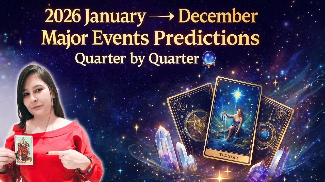 2026 Jan–Dec Predictions 🔮 Full Timeline Reading