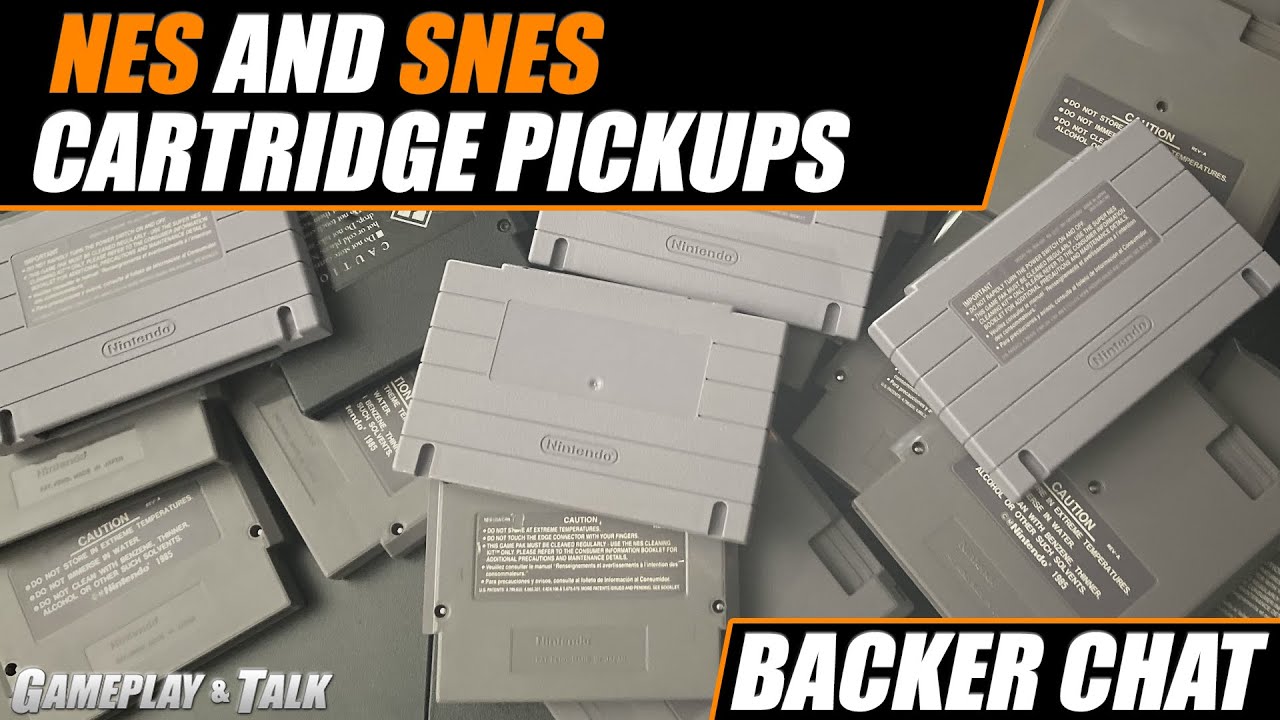 NES and SNES cartridge pickups! - Backer Chat #8