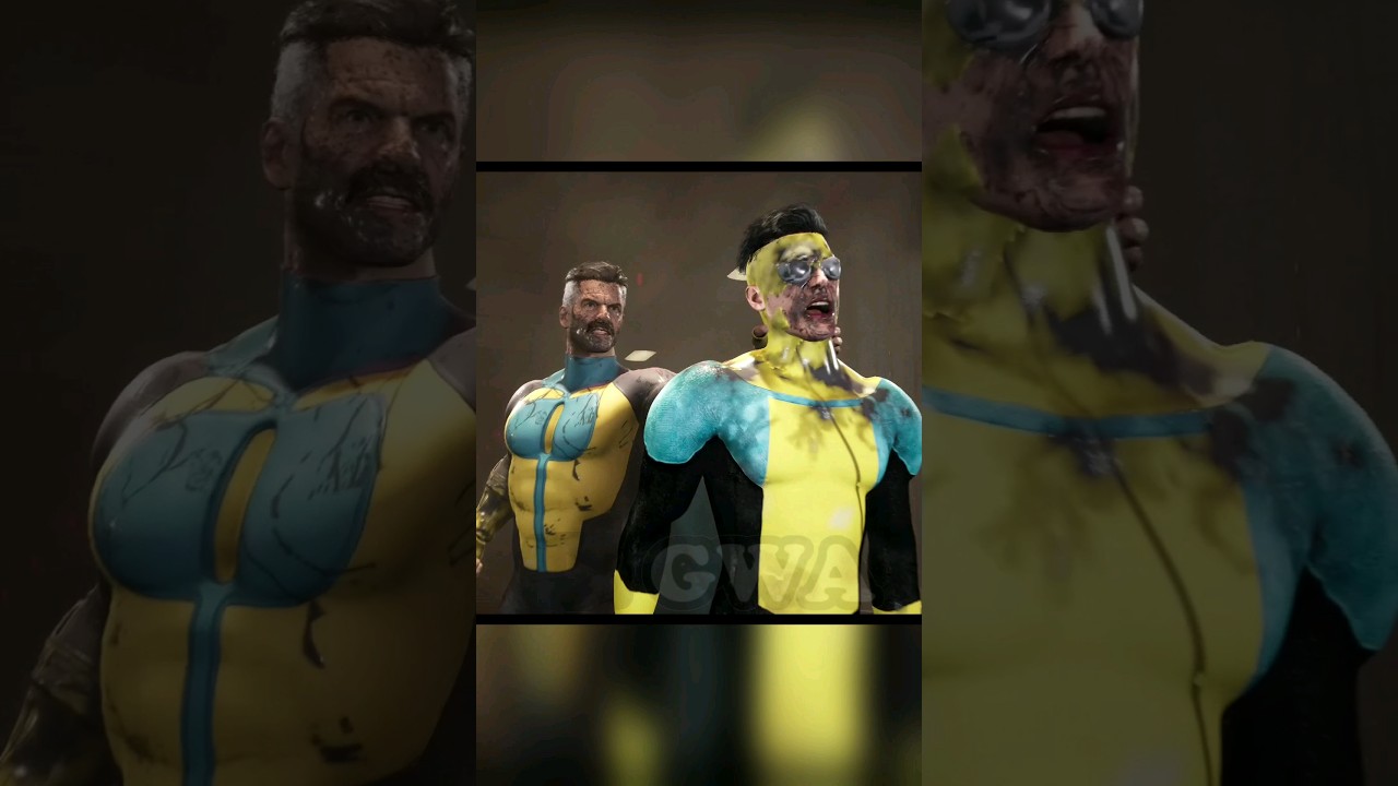 Omni-Man Trains Invincible Johnny Cage...😎 Mortal Kombat 1