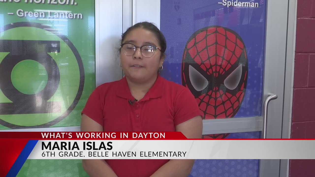 Superhero signs giving inspiration to DPS students