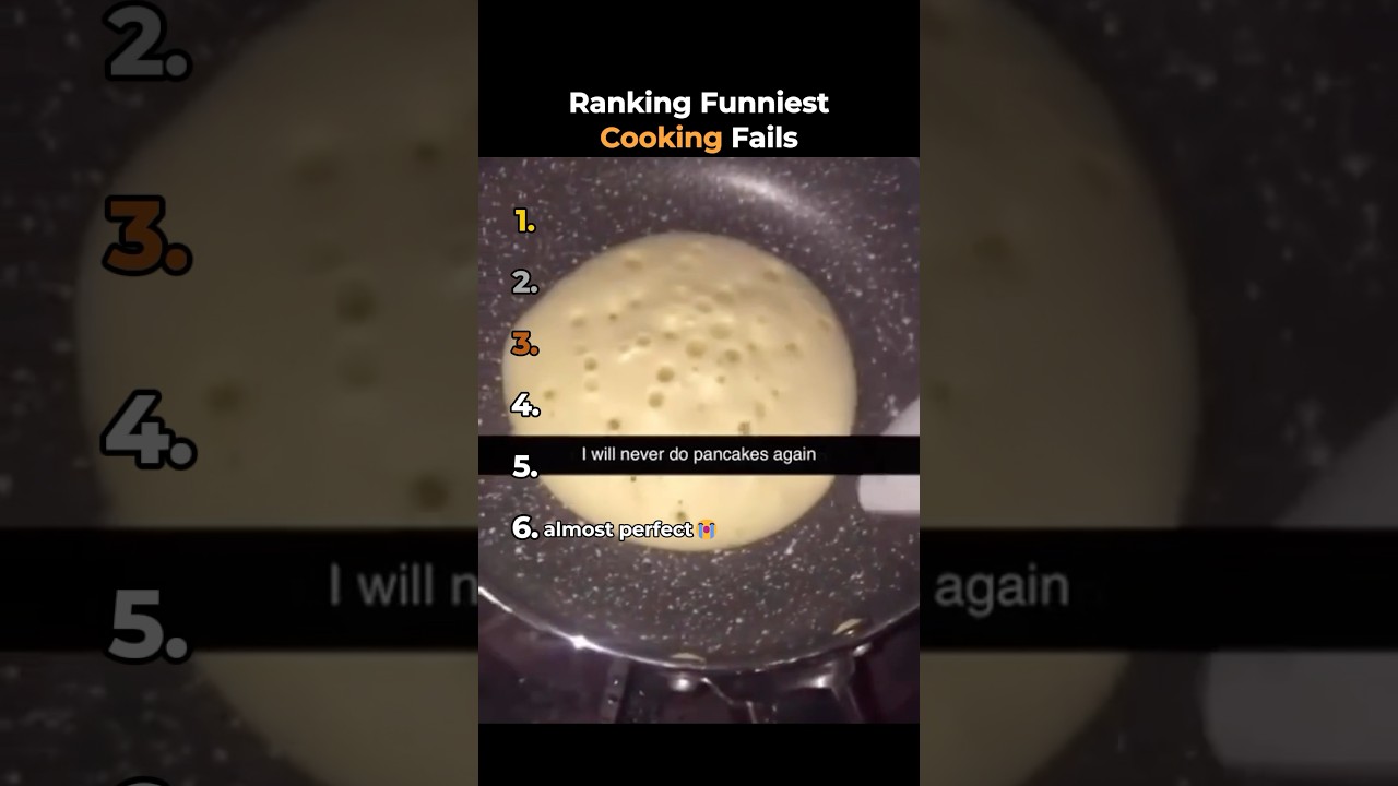 Ranking Funniest Cooking Fails