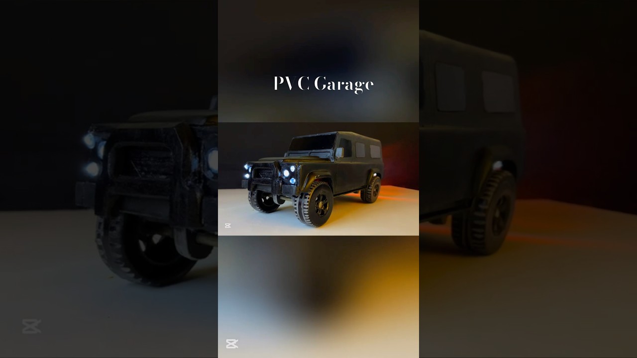 How to make Land Rover defender from pvc pipes💀(full video on channel)#defender#pvc#shorts