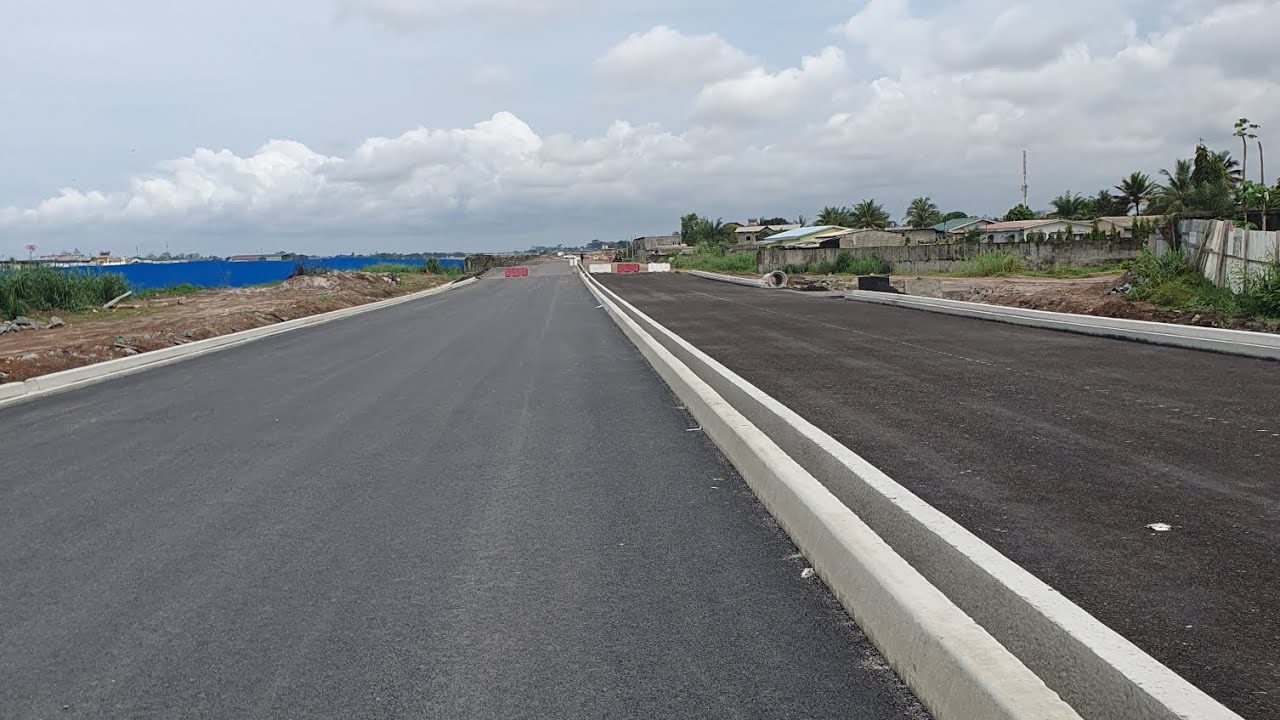 Autoroute de contournement de l'aéroport Léon Mba #libreville #gabon 🇬🇦