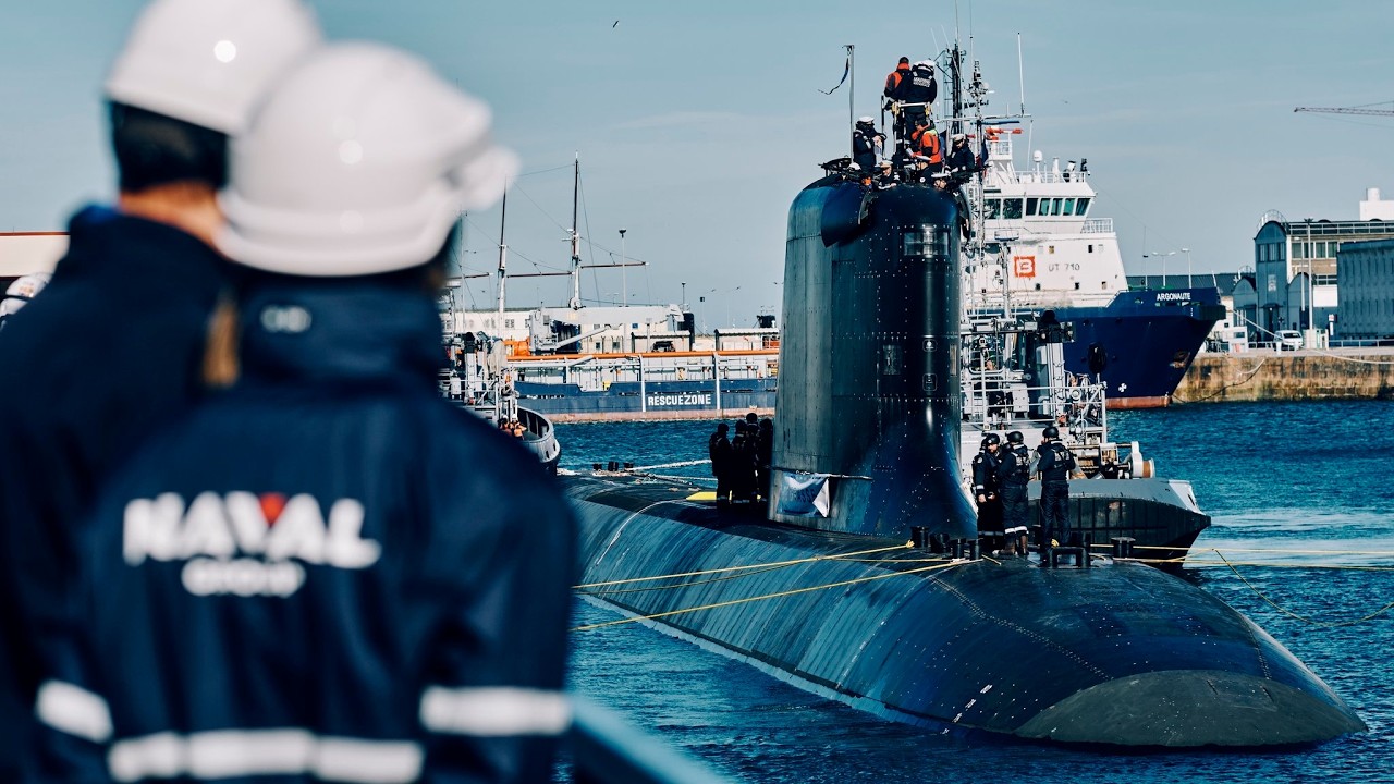 Naval Group передала ВМС Франции четвертую подлодку класса Barracuda &laquo;De Grasse&raquo; с важными технич...