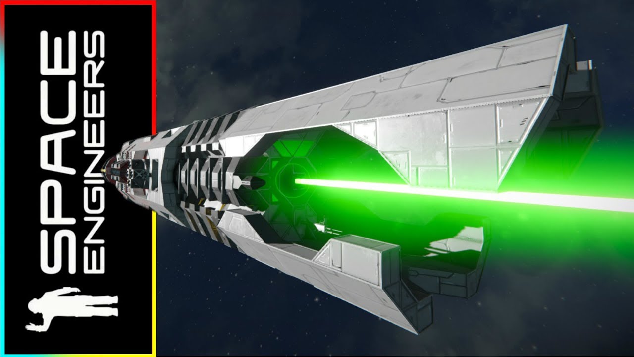 Luminescence Combat Cruiser - Space Engineers (DLC + Mods)