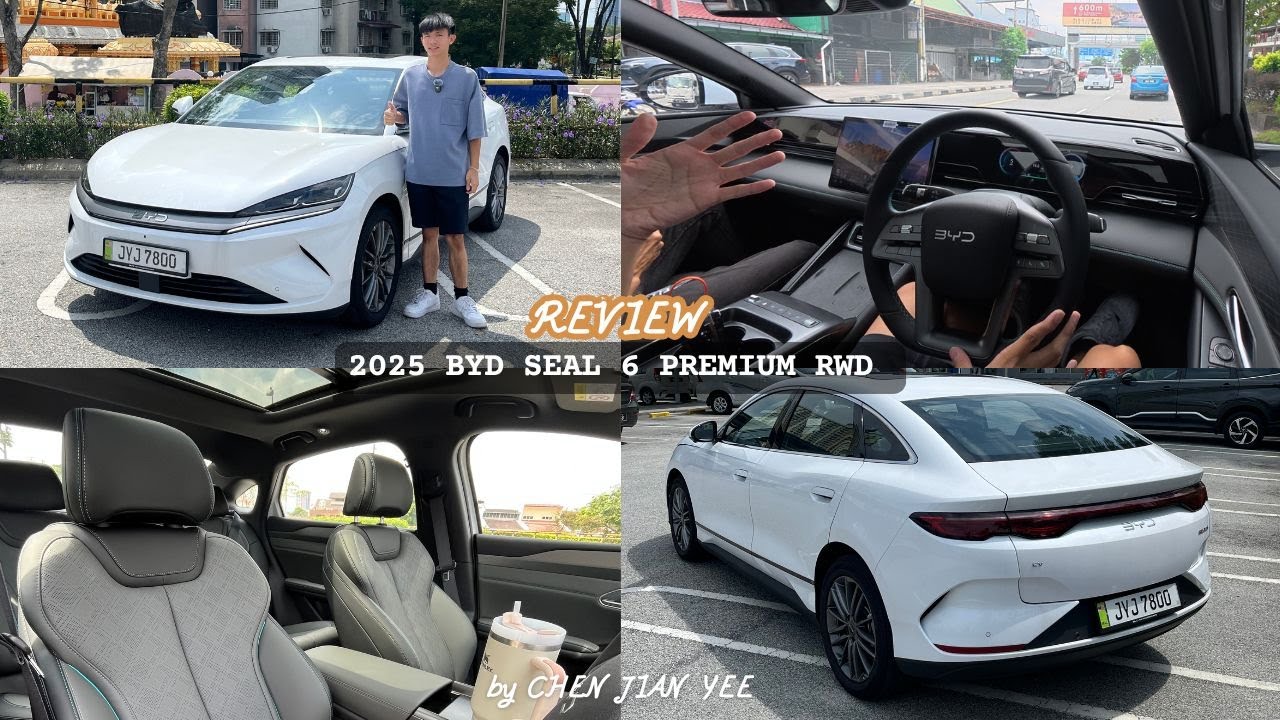 Обзор электромобиля BYD Seal 6 2025 года