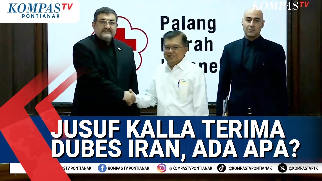 Ketua PMI Jusuf Kalla Bertemu Dubes Iran, Ada Apa?