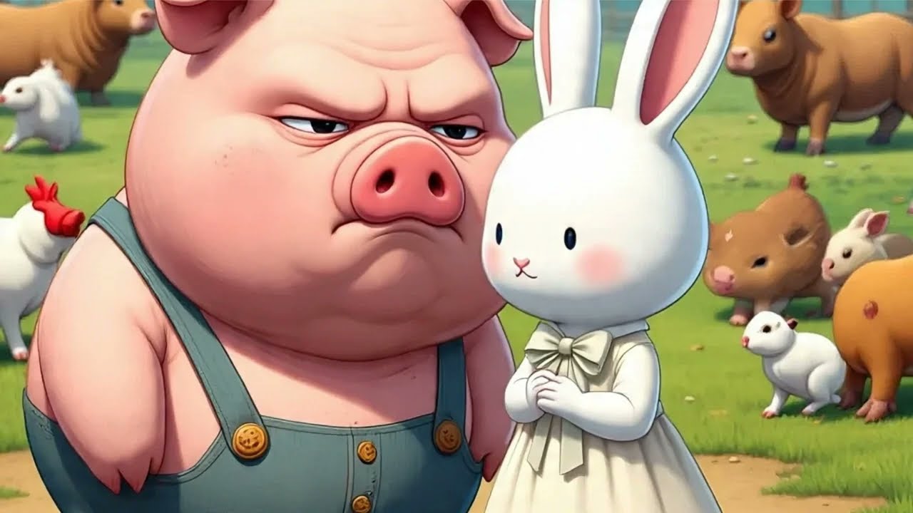 Перси, сварливый поросенок 🐷 | Забавная поучительная история о доброте