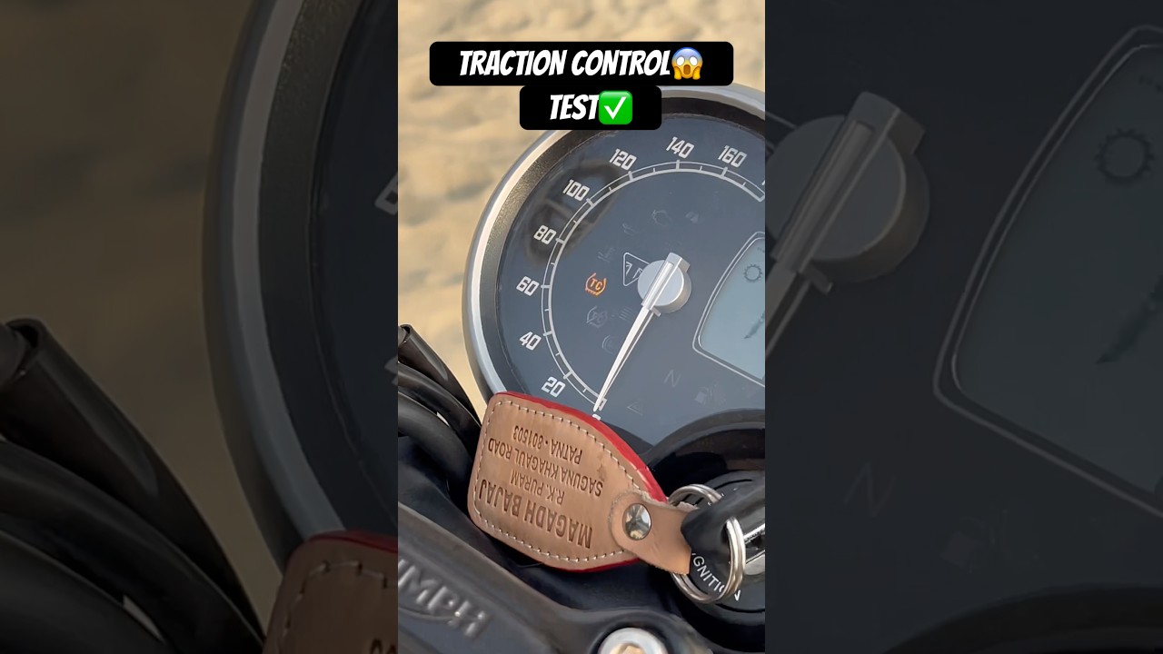TRACTION CONTROL🔥EXPLAINED✅#explained #triumph #motorcycle #automobile