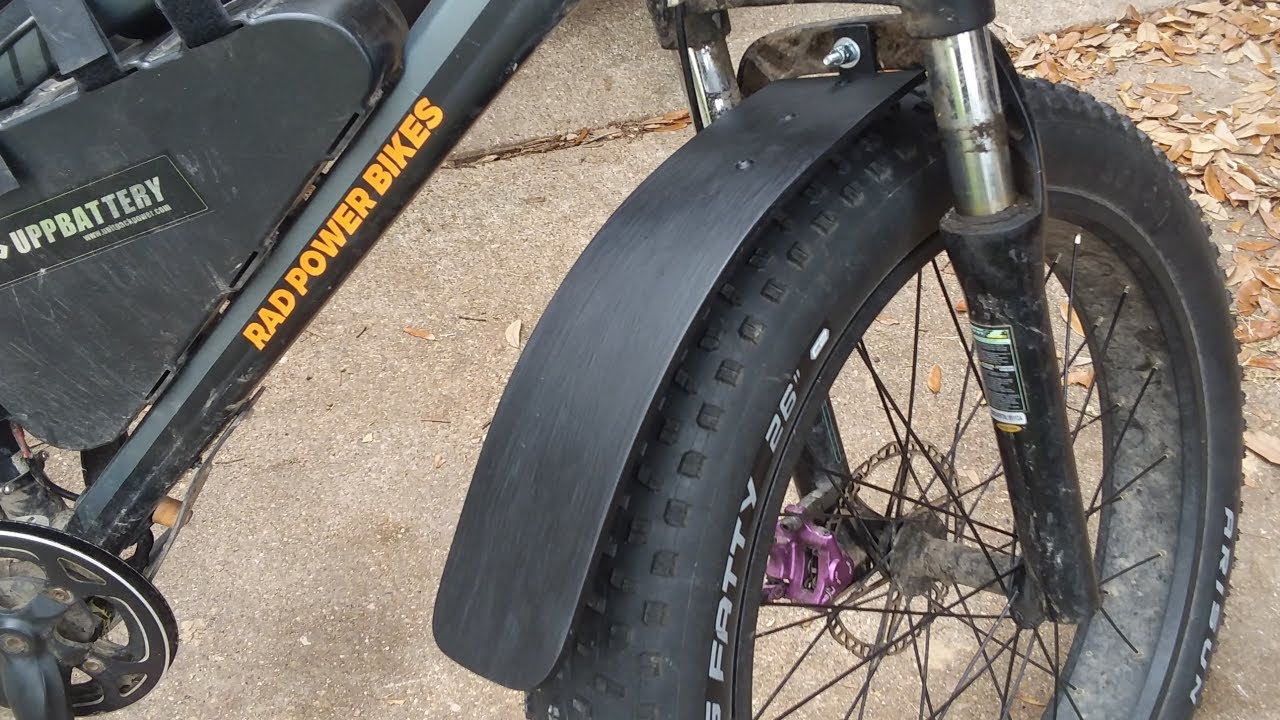 Make a FAT BIKE FENDER