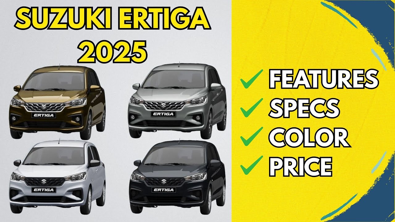 Suzuki Ertiga 2025 &ndash; Price, Specs & Features Explained in the Philippines