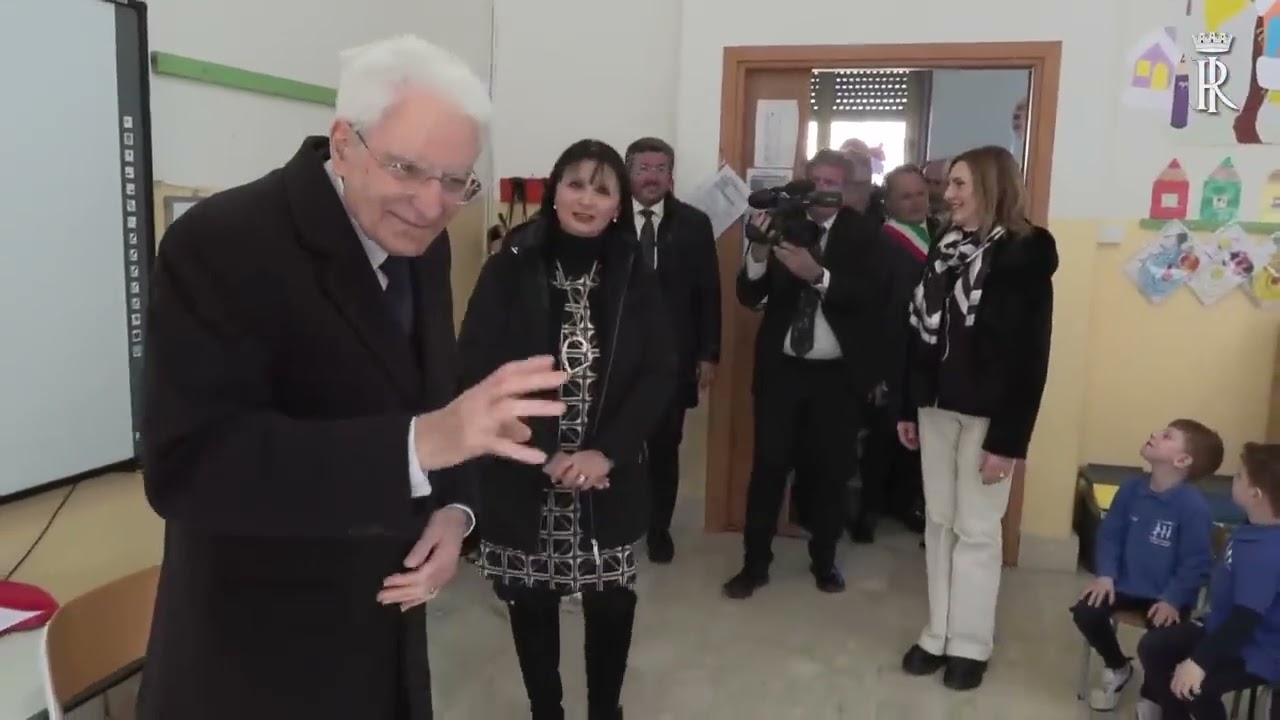 Il Presidente Mattarella a Niscemi