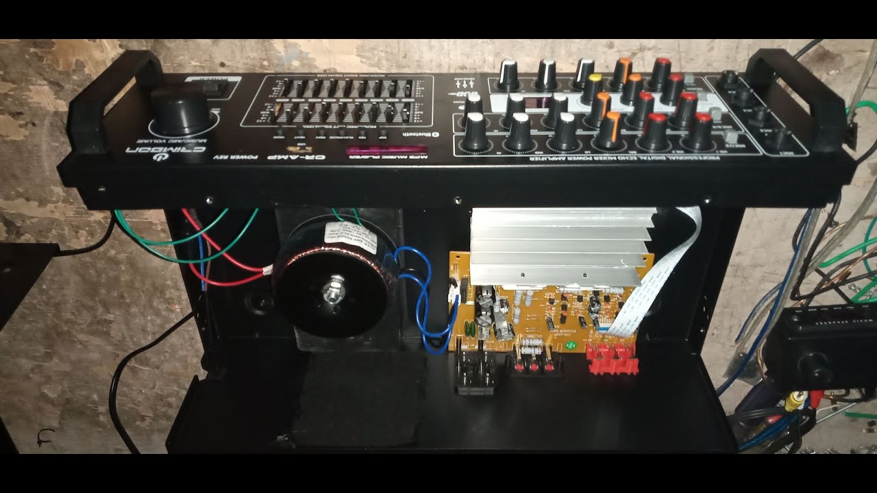 Review Ampli Terbaru CRIMSON  POWER REV , 99 DSP Effecc harga 900 ribuan