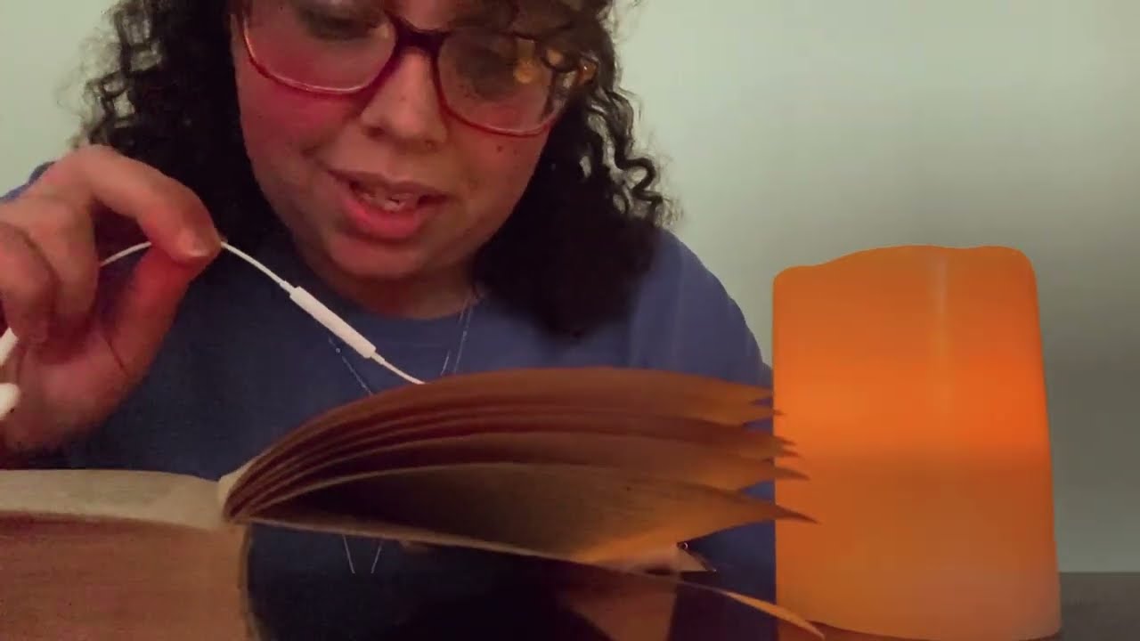 LOFI ASMR ✨UP-CLOSE Inaudible & Semi Inaudible BOOK READING✨
