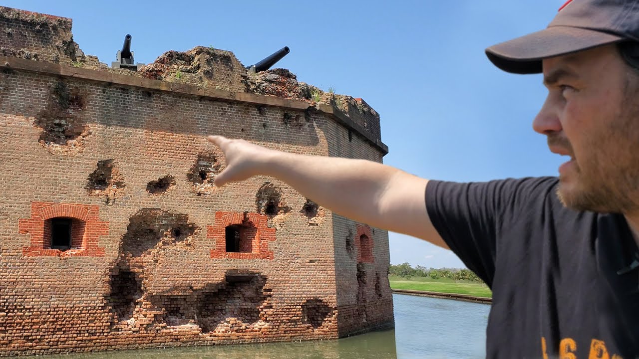 Scars of the Civil War Still Exist! - They Thought This Fort was Impenetrable