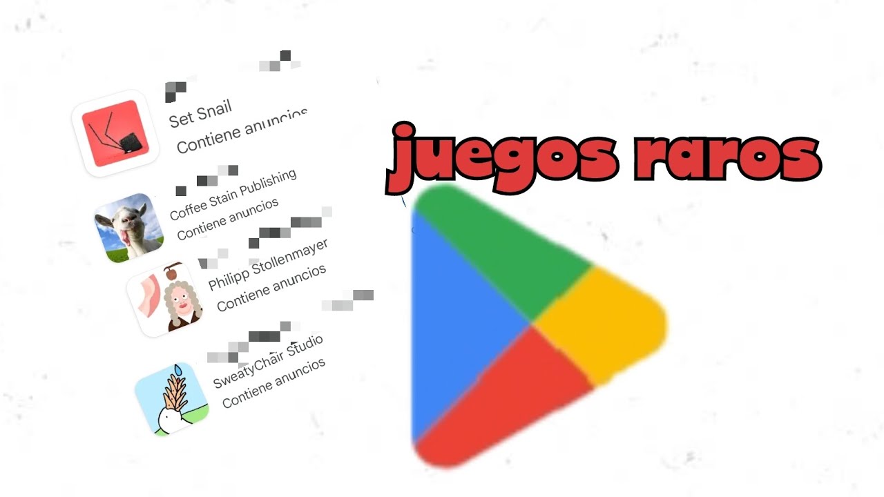 Probando los juegos más raros que encontré 