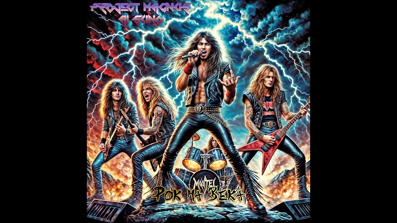 Project Magnus (AI) - Рок на Века. melodic metal 80s/hard rock 80s