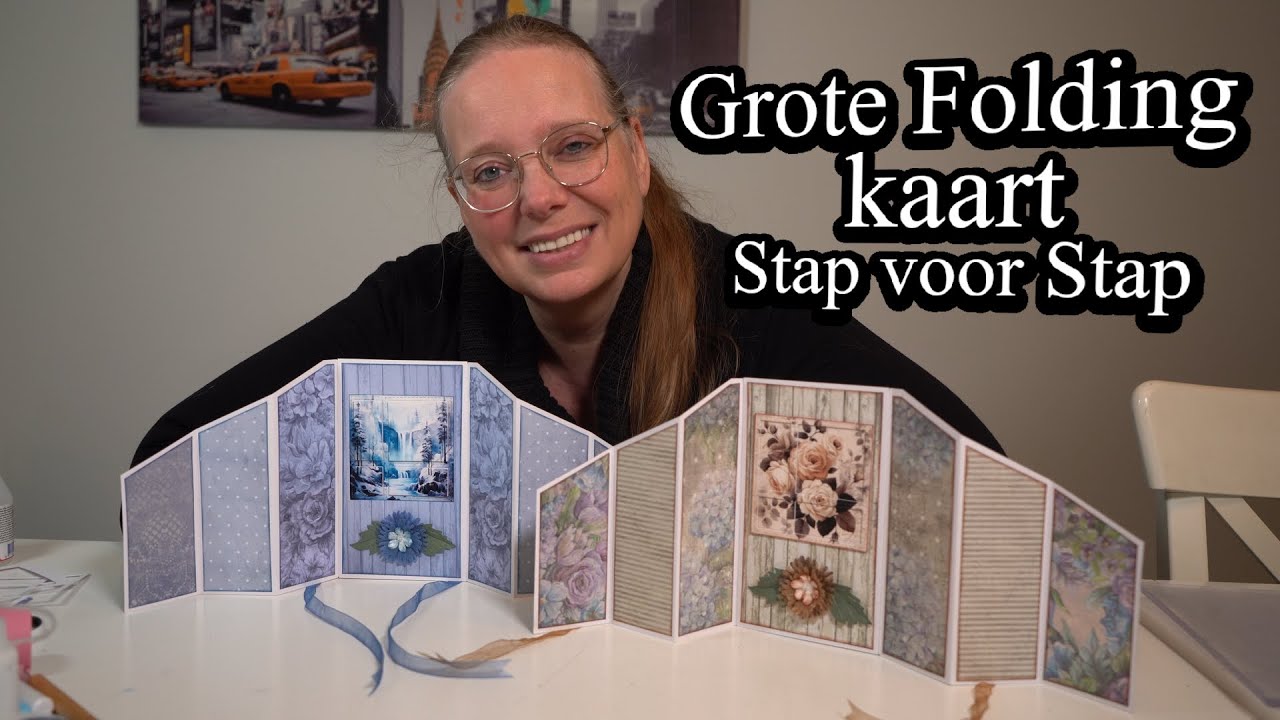 Grote Tryptich Folding Card
