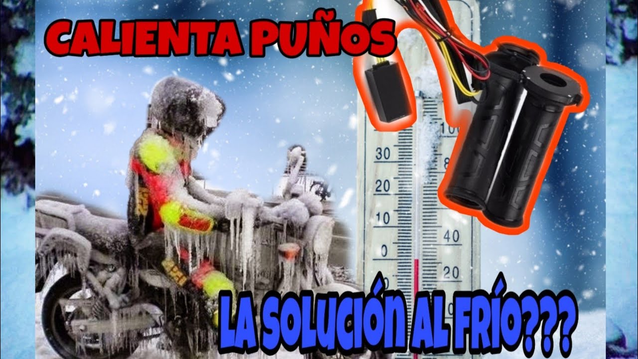 INSTALACIÓN Y PRUEBA DE CALIENTA PUÑOS PARA MOTO AL BAJAJ DOMINAR 400