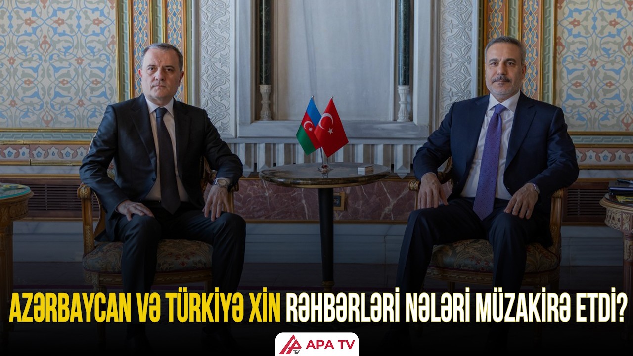Ceyhun Bayramov Hakan Fidanla görüşdü | APA TV