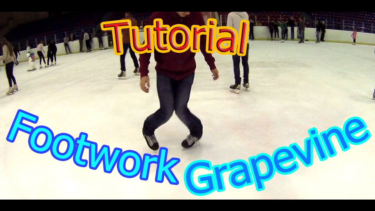 Freestyle Ice Skating: Footwork and Grapevine Tutorial